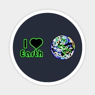 Electric Solar System I Heart Earth Magnet